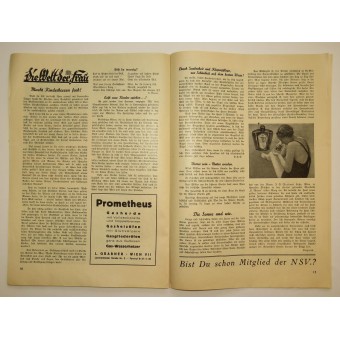 Welt und Leben, Nr.3, giugno 1938. Espenlaub militaria